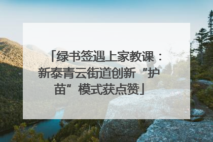 绿书签遇上家教课：新泰青云街道创新“护苗”模式获点赞