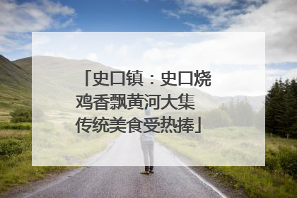 史口镇：史口烧鸡香飘黄河大集 传统美食受热捧