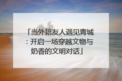 当外籍友人遇见青城：开启一场穿越文物与奶香的文明对话