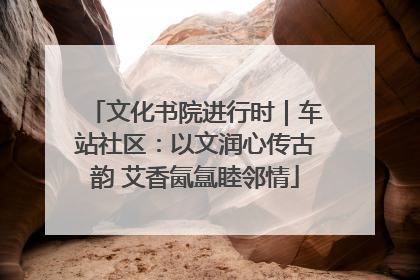 文化书院进行时｜车站社区：以文润心传古韵 艾香氤氲睦邻情