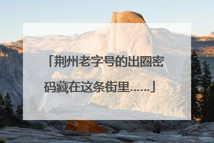 荆州老字号的出圈密码藏在这条街里……