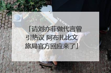 请刘亦菲做代言曾引热议 阿布扎比文旅局官方回应来了