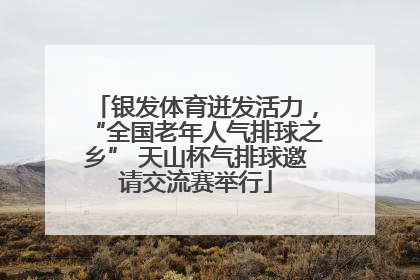 银发体育迸发活力，“全国老年人气排球之乡” 天山杯气排球邀请交流赛举行