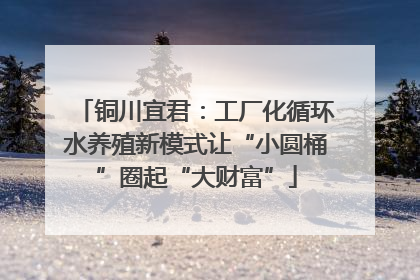 铜川宜君：工厂化循环水养殖新模式让“小圆桶”圈起“大财富”