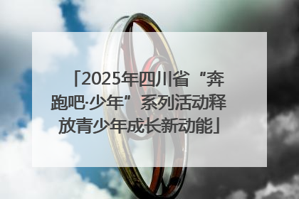 2025年四川省“奔跑吧·少年”系列活动释放青少年成长新动能